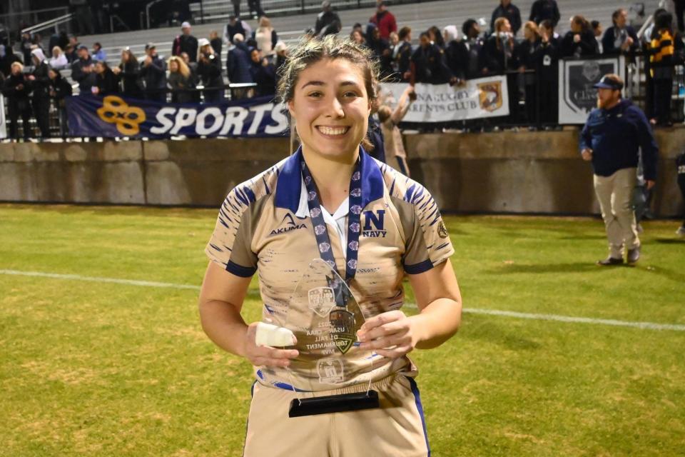 Marissa Meyer was named the tournament MVP in Navy's National Championship run.