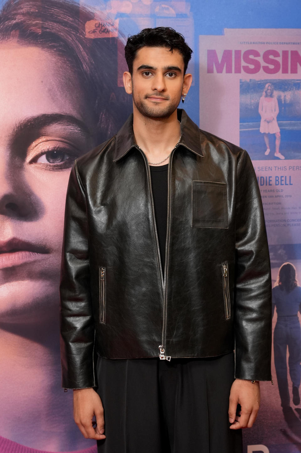 Zain Iqbal arriving for a screening of A Good Girl's Guide to Murder