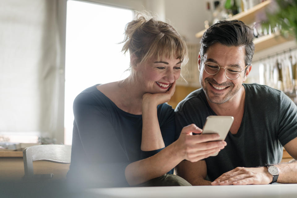 Sharing your phone passcode with your partner can be healthy - but certain boundaries should be respected. (Getty Images)