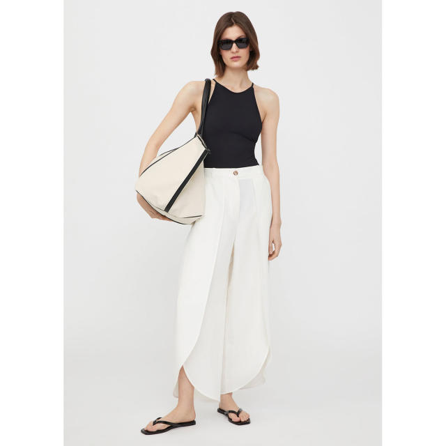 Three ways how to style beige wide leg pants, Gallery posted by  iammarina.zl