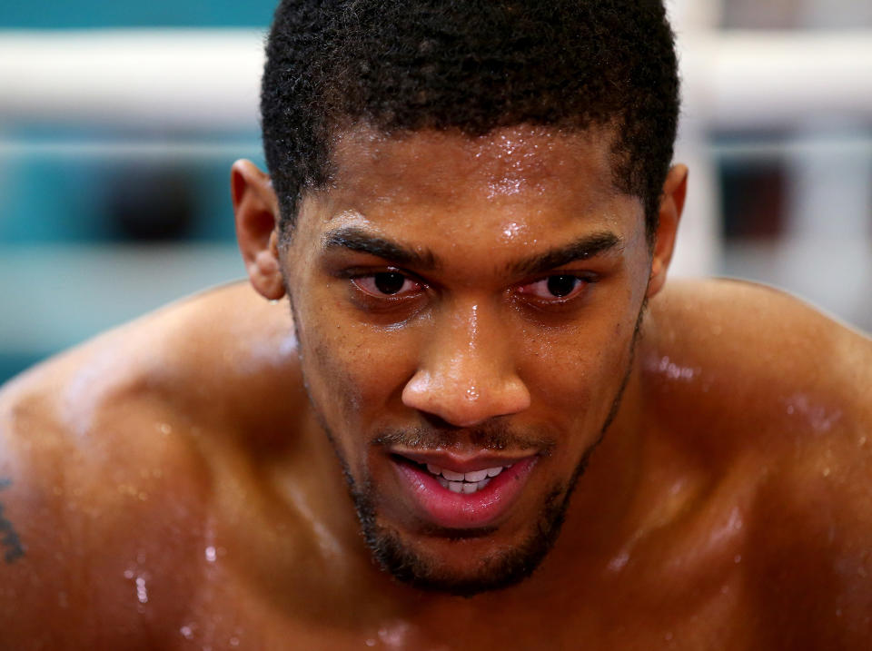 Anthony Joshua is signed to Matchroom Sport: Getty