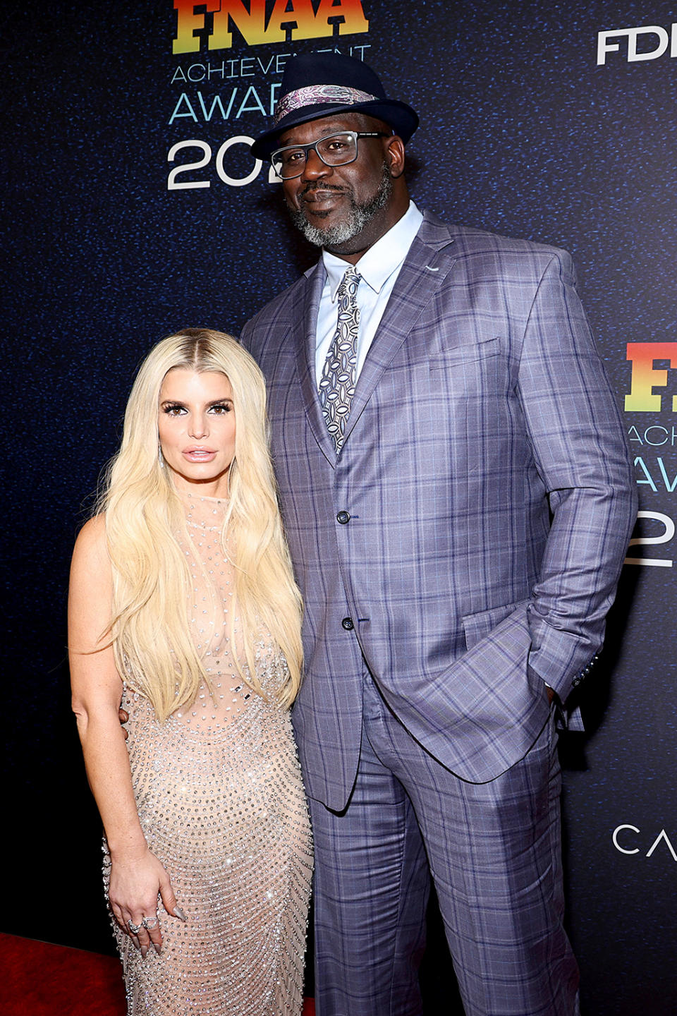 Jessica Simpson, Shaquille O’Neal, Reebok, red carpet, FNAAs.