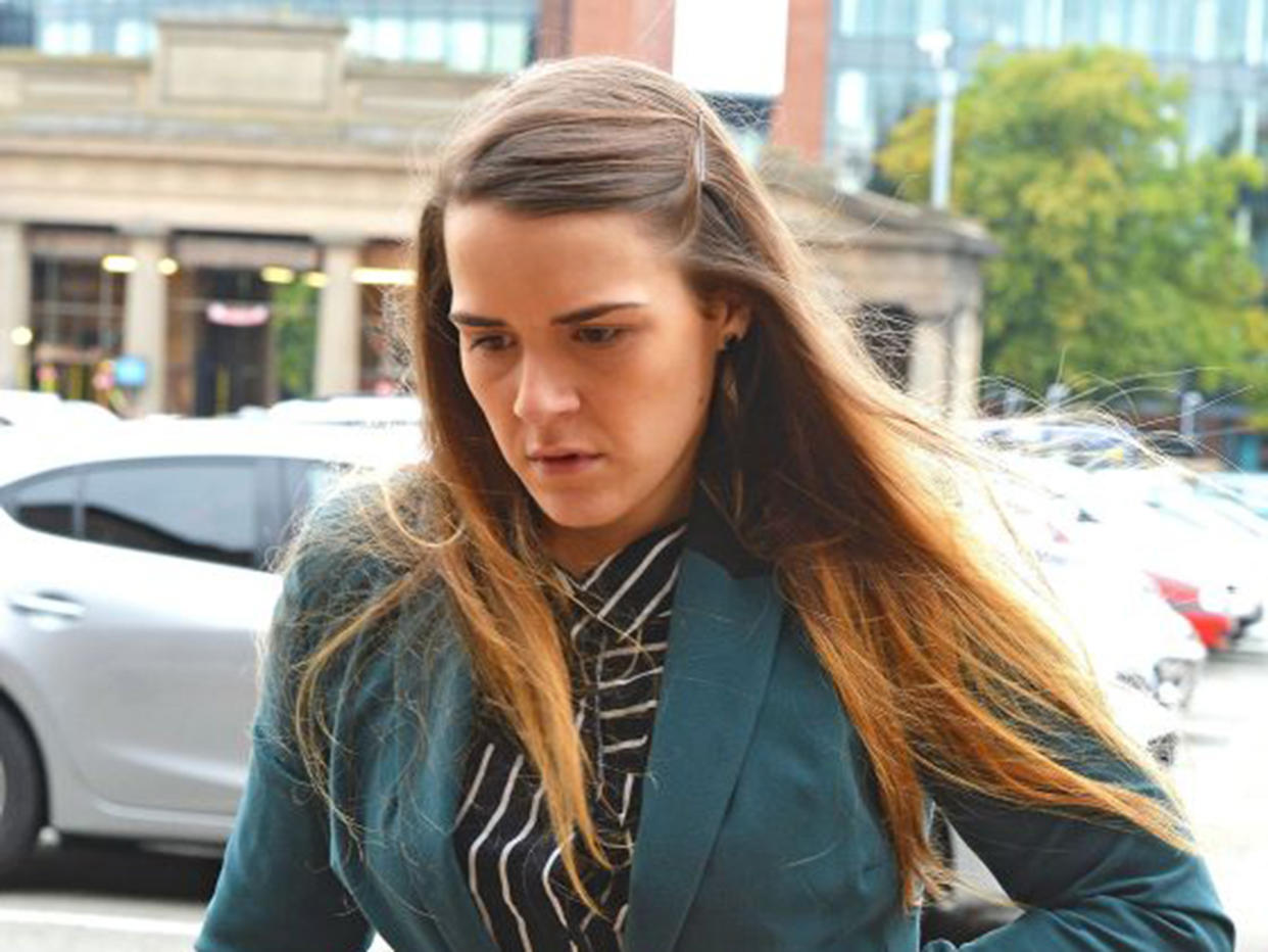 Gayle Newland, 26, is accused of duping a female friend into having sex by pretending to be a man: PA