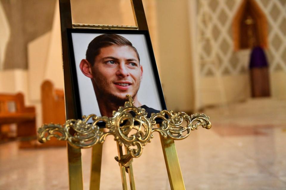 David Henderson is on trial for charges relating to the flight that killed striker Emiliano Sala. (PA Archive)