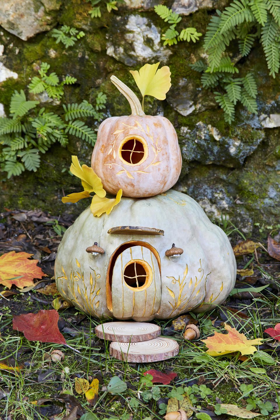 Gnome House Pumpkin