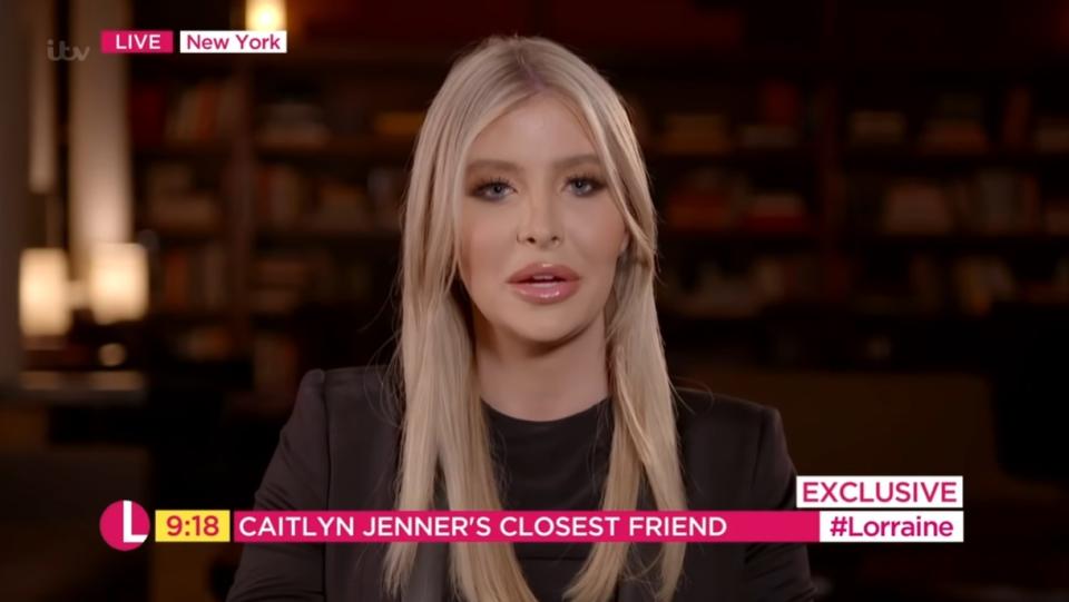 Caitlyn Jenner's 'partner' Sophia Hutchins has said it's 'gut-wrenching' to watch the former Olympian in the jungle 