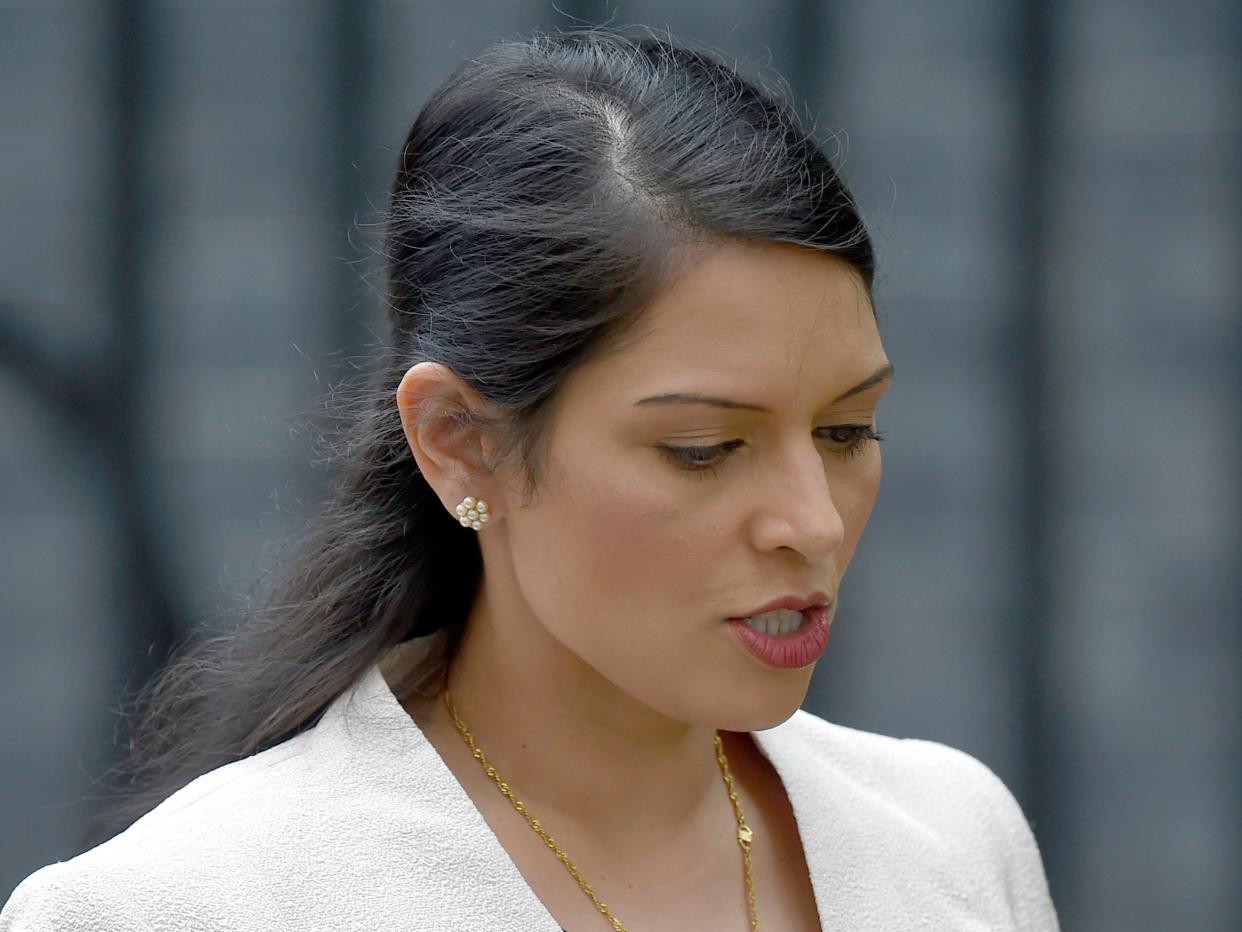 <p>Home Secretary Priti Patel</p> (REUTERS)