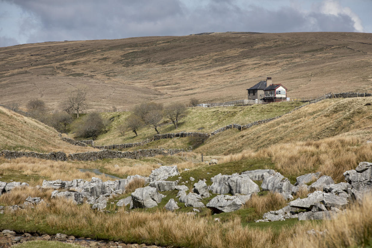 Three Blea Moor Cottages in the Yorkshire Dales. (swns)