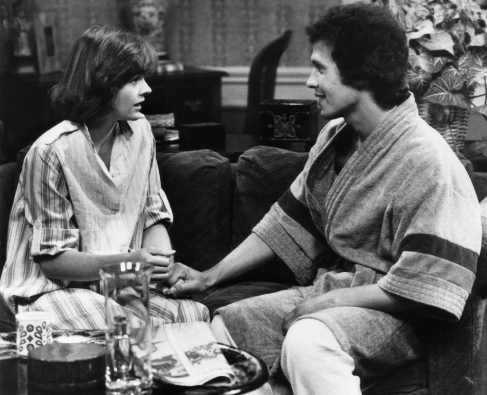 Rebecca Balding and Billy Crystal in ‘Soap’ - Credit: Everett Collection
