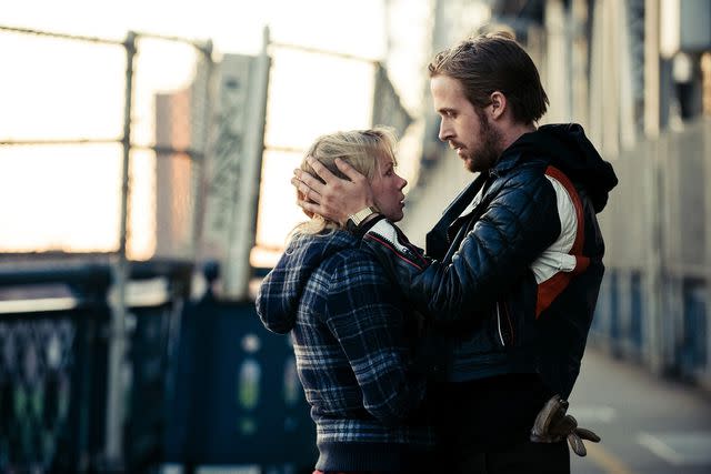 <p>Hunting Lane Films/Kobal/Shutterstock</p> Michelle Williams and Ryan Gosling in 'Blue Valentine'.