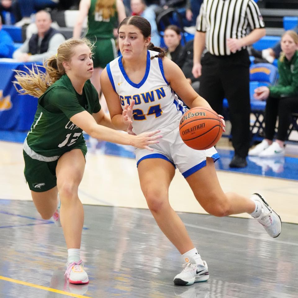 Kettle Moraine Lutheran's Taylor Schwalenberg (12) and the Chargers are back at state for the first time in nine years this weekend in the Division 3 field.