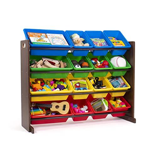 10) Supersized Wood Toy Storage Organizer