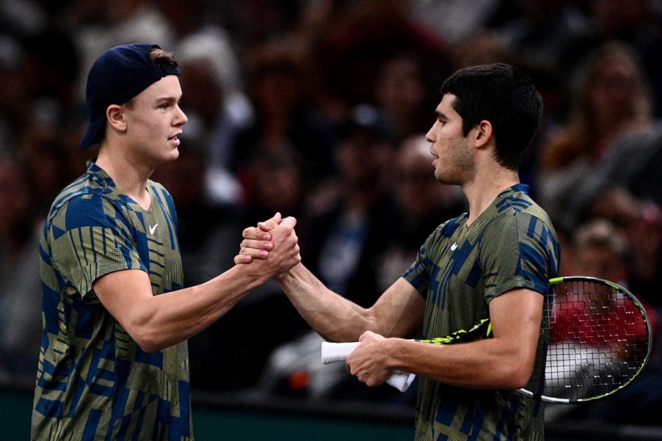 Rune and Alcaraz share a long history together (AFP via Getty Images)