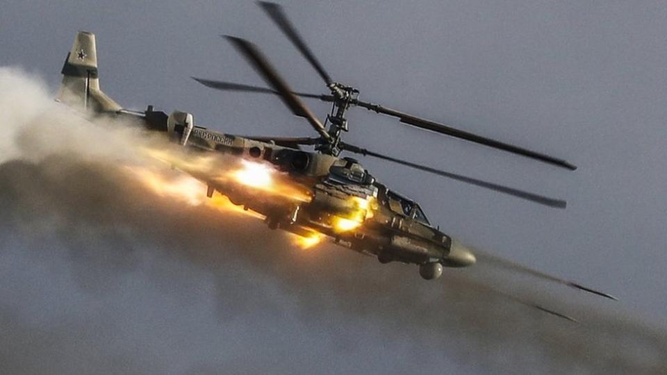 Russian Ka-52 helicopter gunship, 21 Aug 18