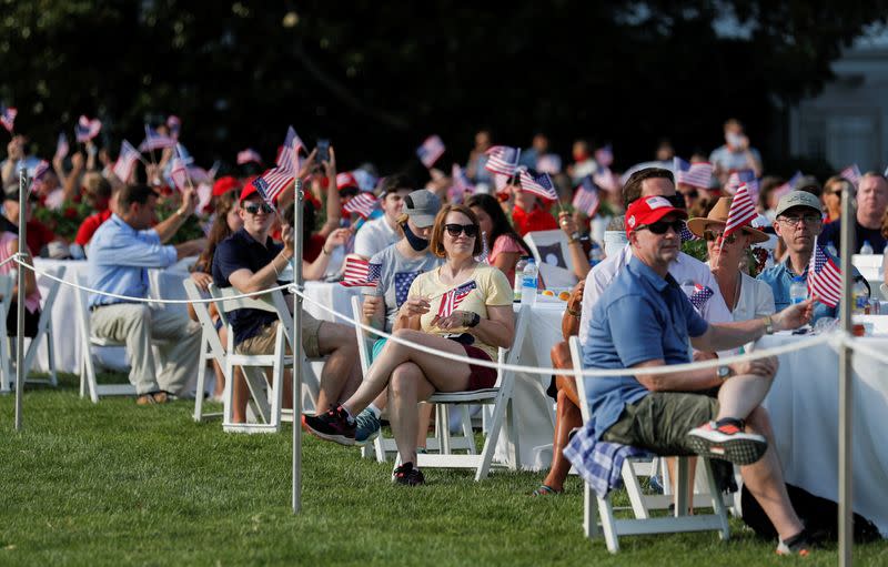 U.S. President Donald Trump holds 4th of July U.S. Independence Day celebrations at the White House