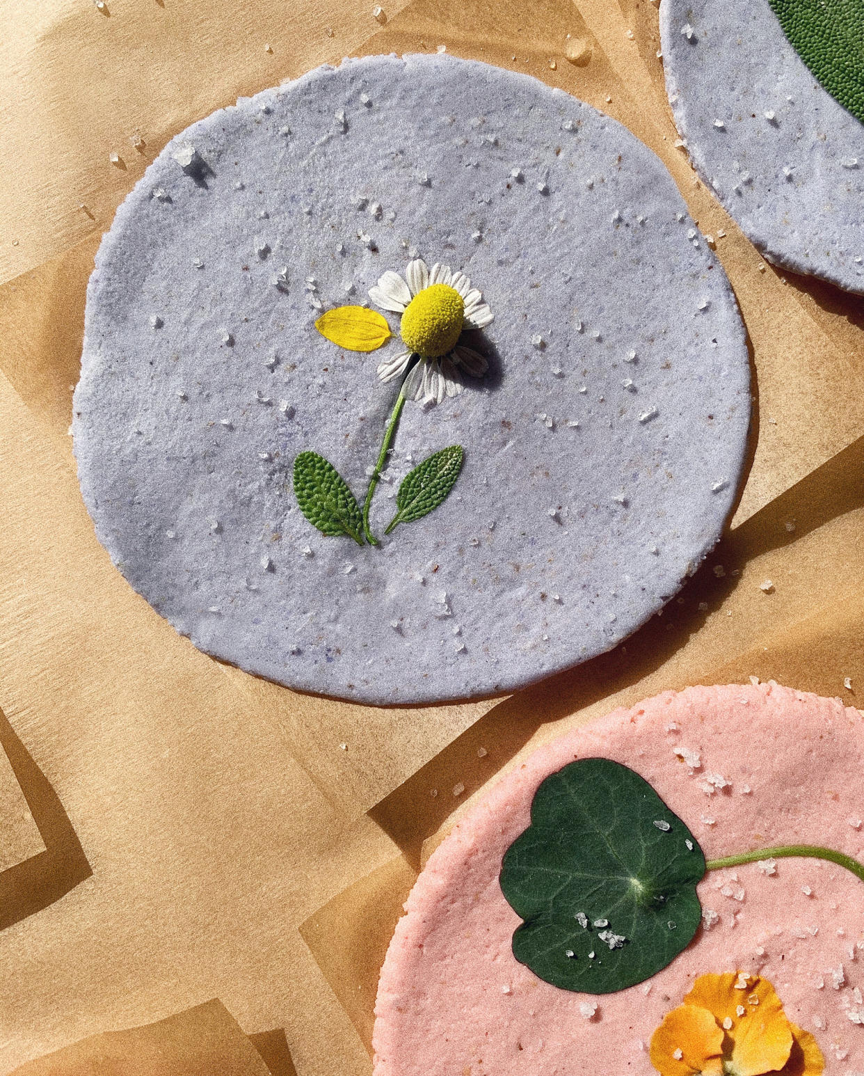 This young woman pays homage to her Indigenous roots with beautiful flower-pressed tortillas (Courtesy April Valencia)