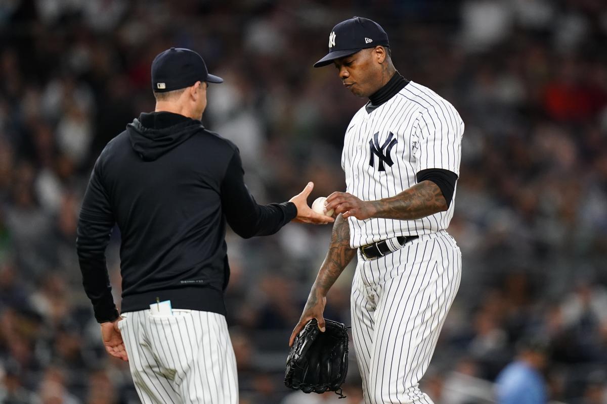 Aroldis Chapman Looks Absolutely YOKED Right Now, So Every MLB