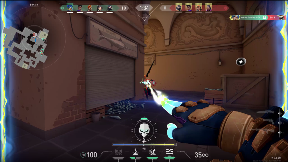 Finger lasers! (Screenshot: Riot Games)