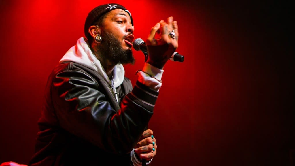 Gym Class Heroes' Travie McCoy | Credit: Scott Legato/Getty Images