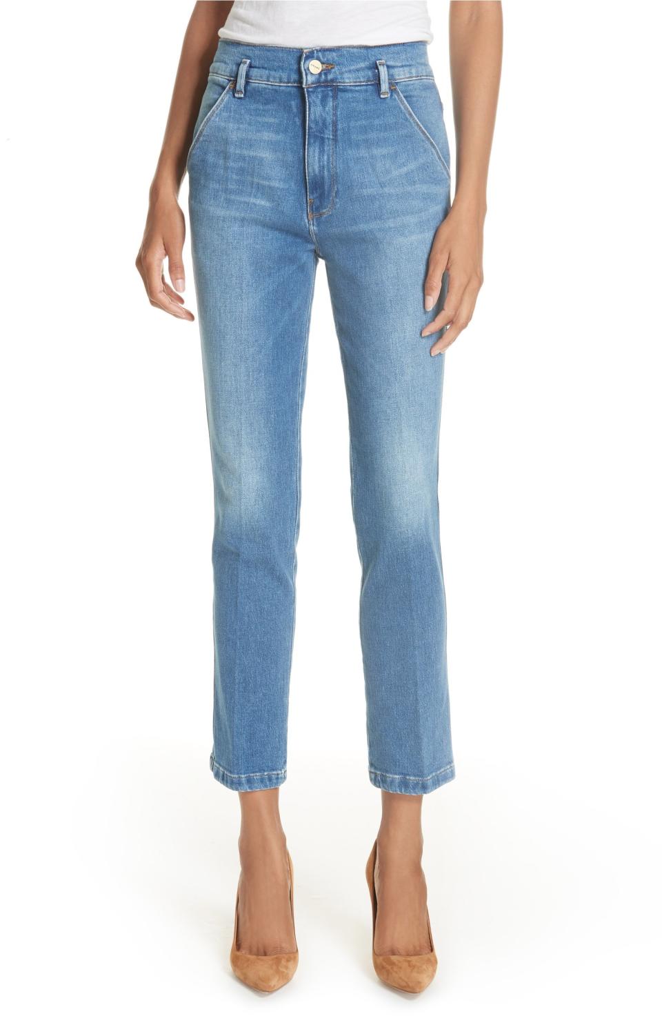 Le Slender Straight Leg Jeans