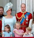 <p>Savannah Phillips takes matters into her own hands when Prince George can't stop giggling at the 2018 Trooping the Colour. </p>