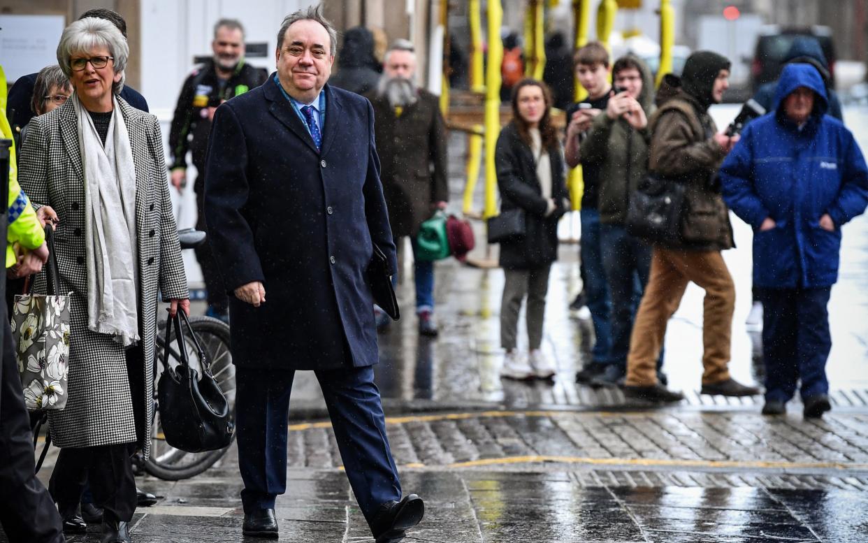 Alex Salmond at his trial in March, where he was cleared of all charges -  Jeff J Mitchell/Getty Images Europe