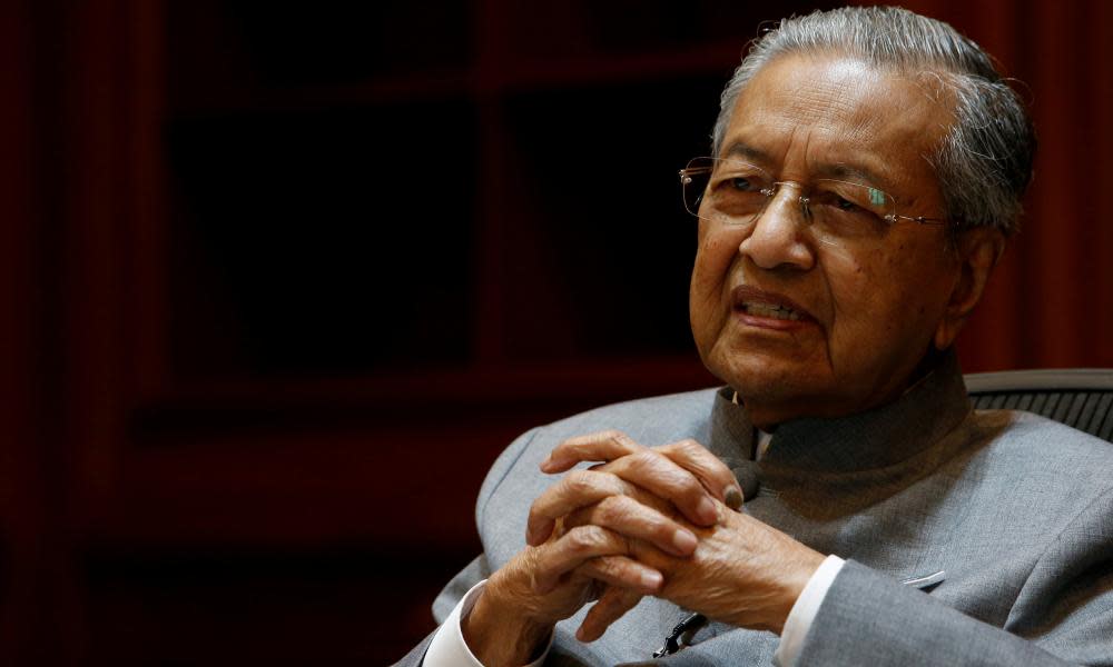 Malaysian prime minister Mahathir Mohamad