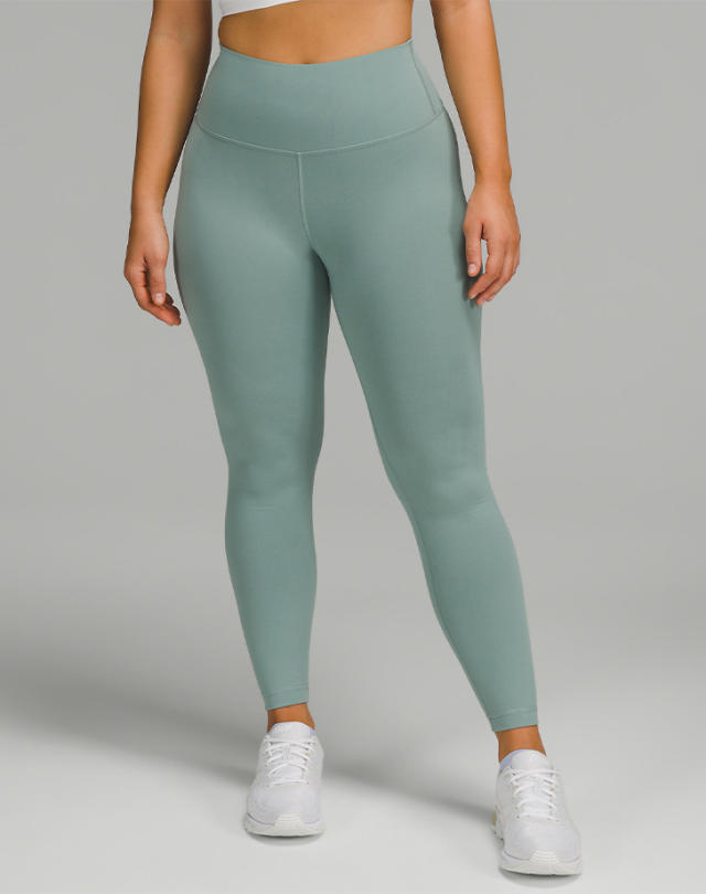 lululemon - Lululemon 28” Wunder Train Contour Fit Size 6 Sage