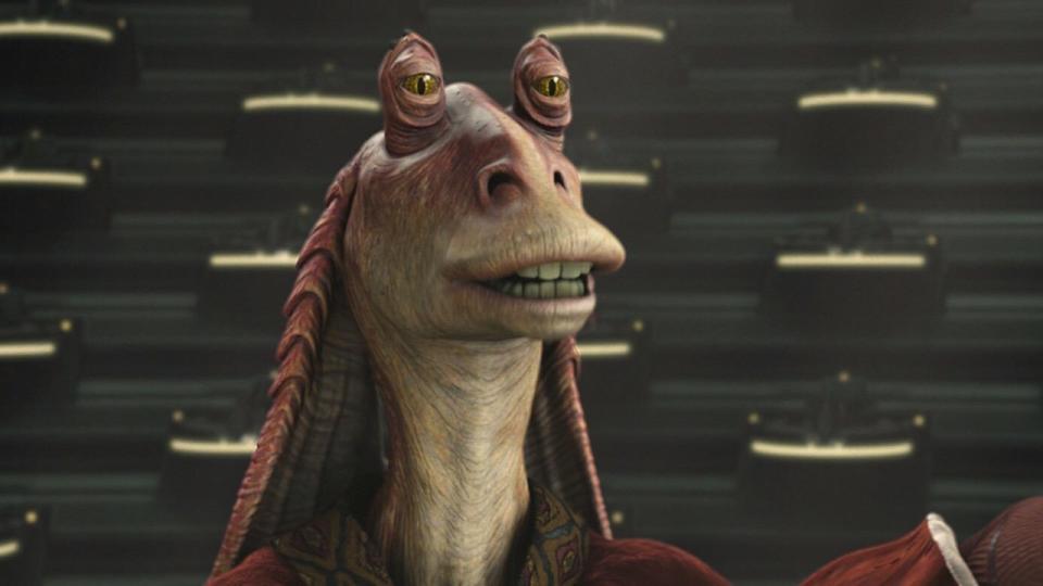 Jar Jar Binks in Attack of the Clones