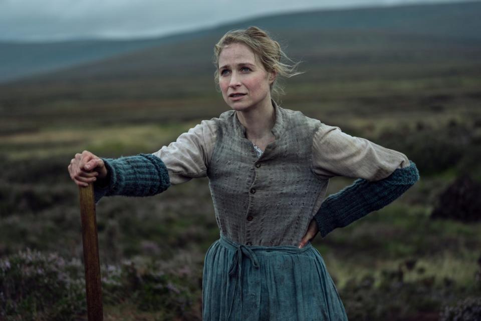 The history of famine: Niamh Algar as Kitty (AIDAN MONAGHAN/NETFLIX)