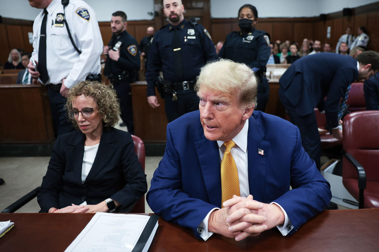 Donald Trump; Susan Necheles Win McNamee/Getty Images
