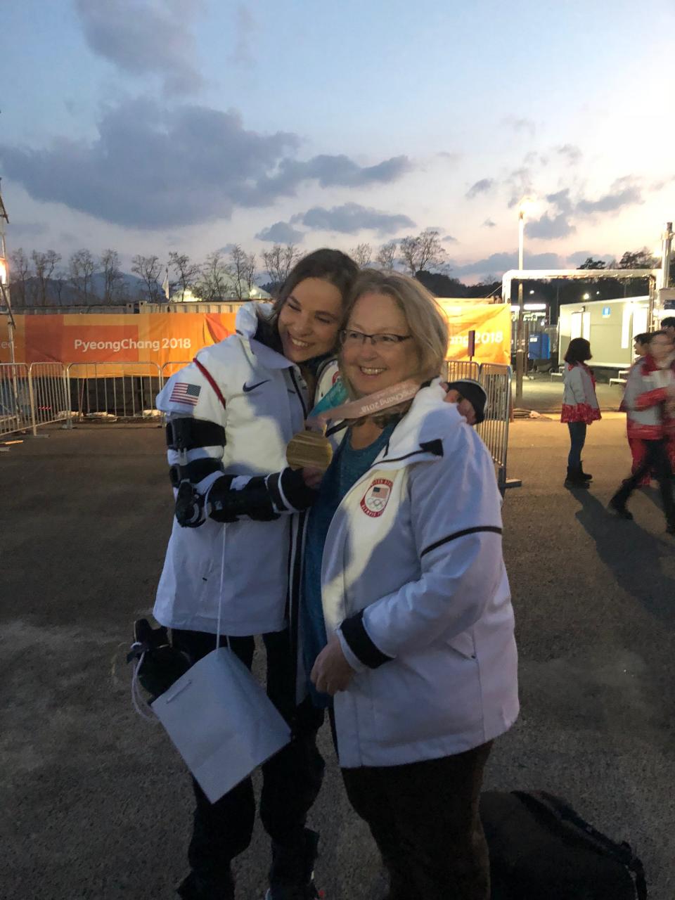 Oksana and Gay Masters at 2018  Olympics in Pyeong Chang, China