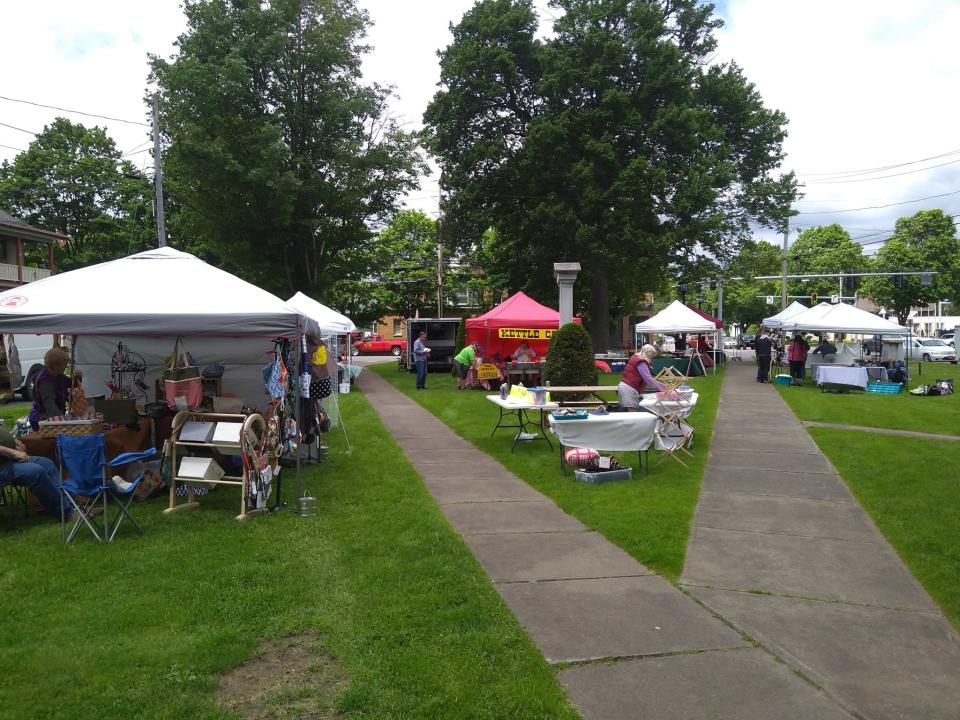 The village of Whitesboro's farmers market is held every summer on the village park at the intersection of Main and Clinton streets.