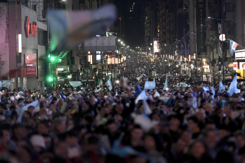 Argentina fans revel in their Copa America triumph, a brief respite