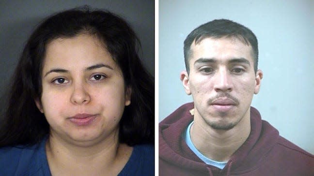 San Antonio police are looking for Marisa Pena and Eddie Gomez, who are suspected to be involved in the abduction of infant Caleb Gomez.
