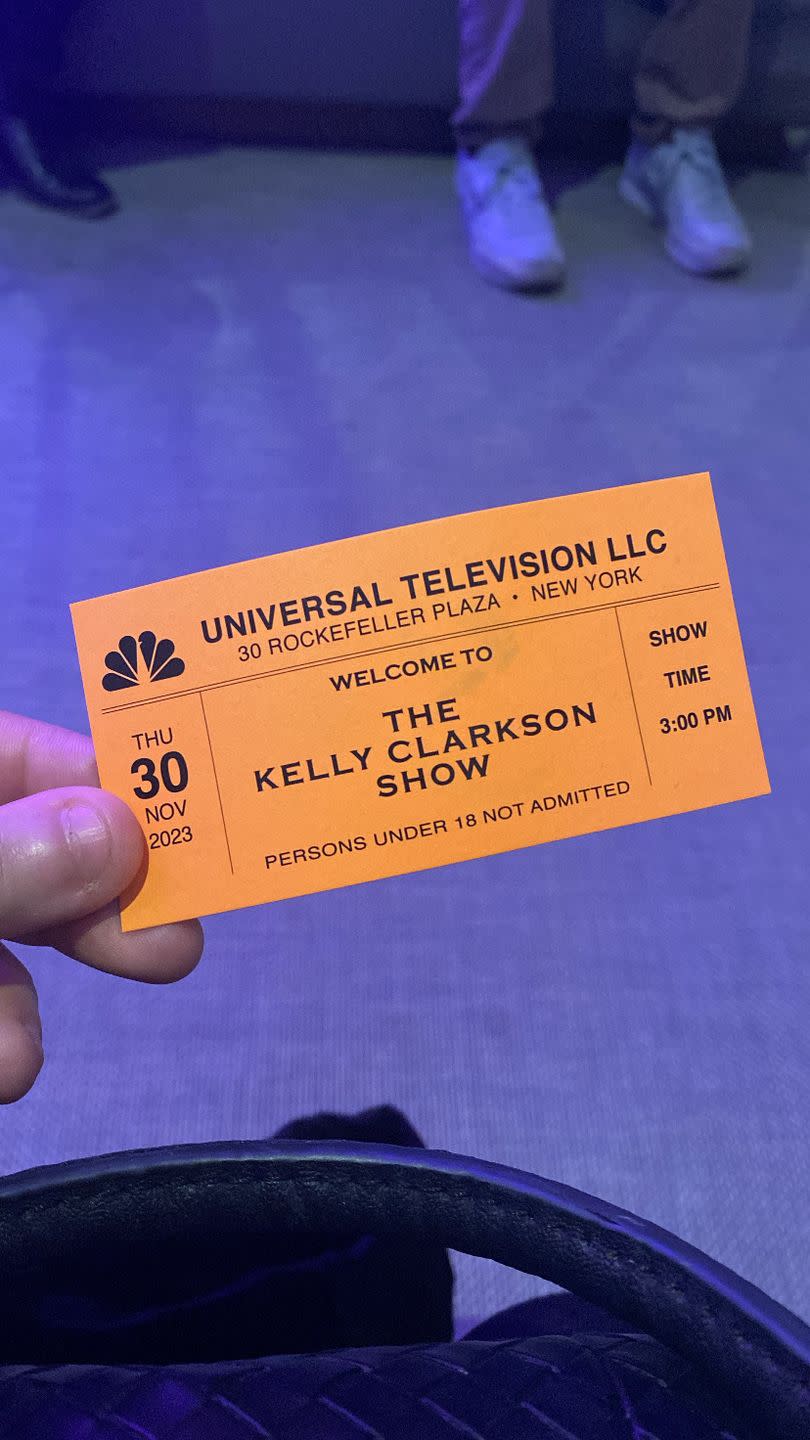 kelly clarkson show season 5 taping experience exclusive