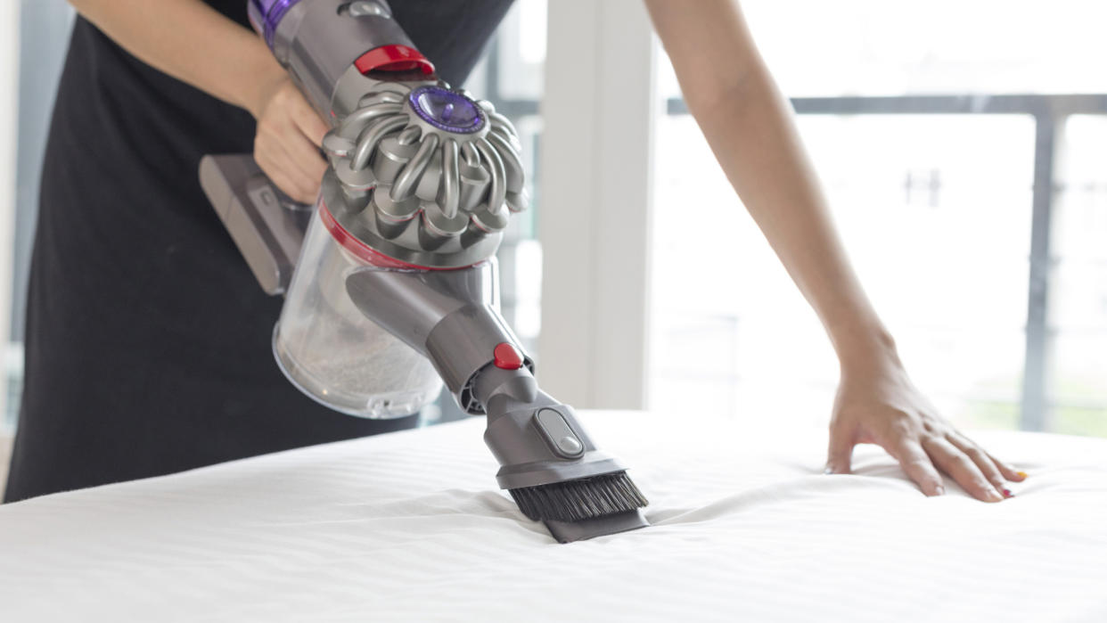  Cleaning a mattress with a handheld vacuum cleaner to get rid of dust mites is a common mistake as ideally you need a separate small vacuum for your mattress for maximum hygiene. 