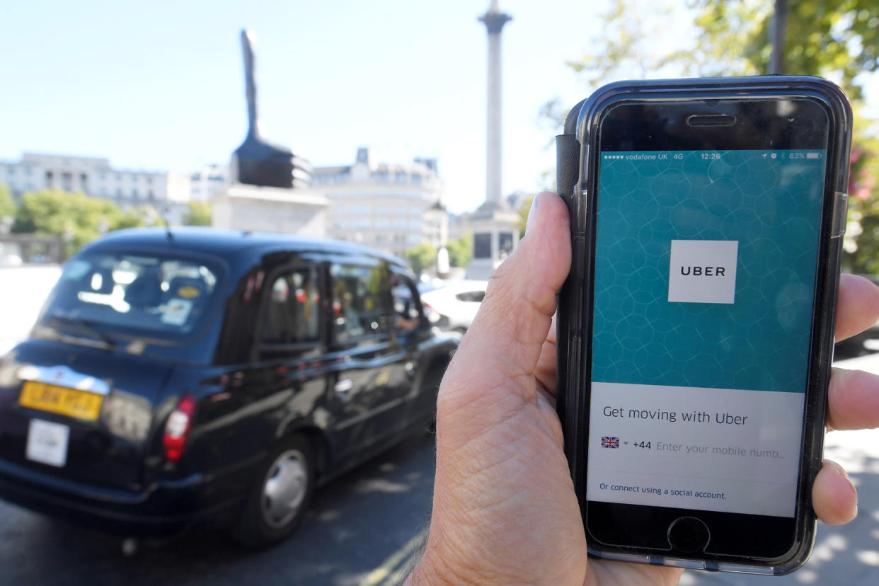 The boss of Uber is meeting for crunch talks today with TfL: Reuters