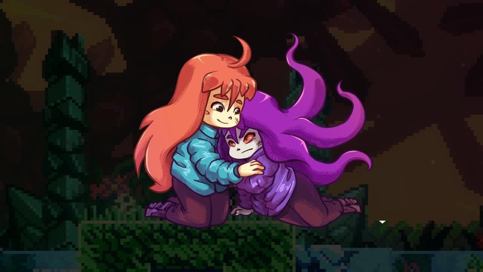 Celeste's protagonist embraces her darker self.