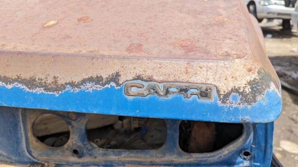 1980 mercury capri hatchback in colorado wrecking yard