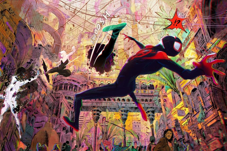 'Spider-Man: Across the Spider-Verse' development art