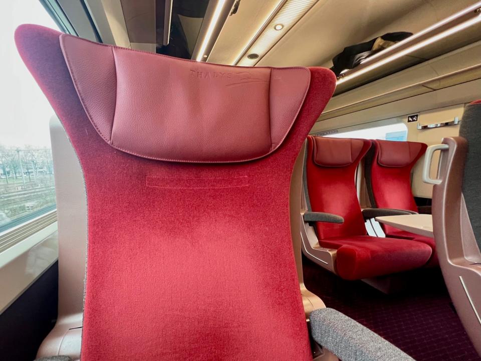 Europe's Thalys high-speed train.