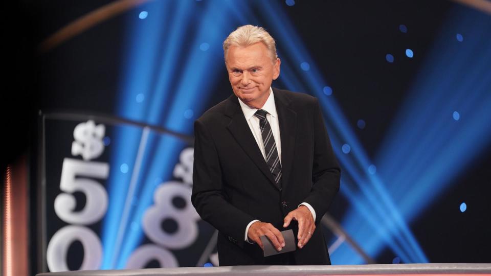 PHOTO: Pat Sajak hosts 'Celebrity Wheel of Fortune.' (Christopher Willard/ABC via Getty Images)