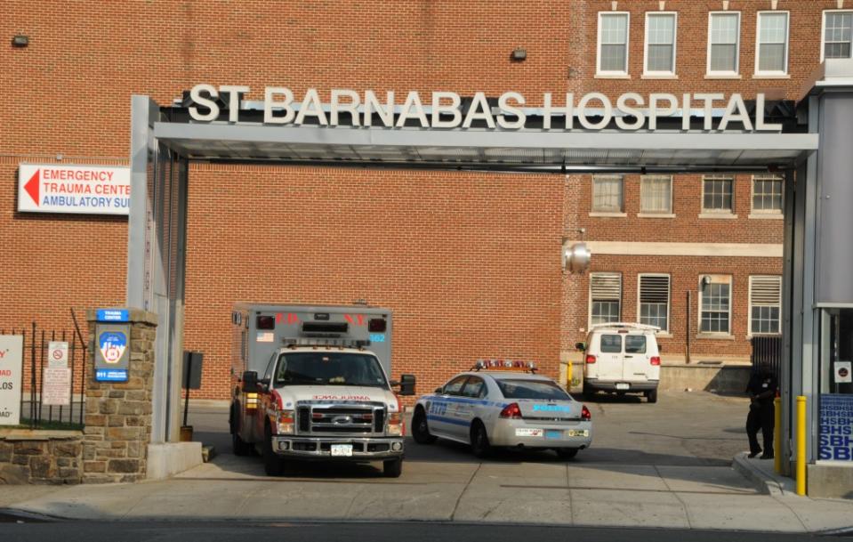 St. Barnabas Hospital is the location of at least two of Johnson’s alleged attacks. Robert Kalfus