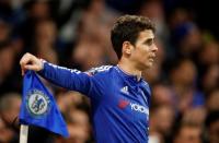 Football Soccer - Chelsea v Manchester City - FA Cup Fifth Round - Stamford Bridge - 21/2/16 Chelsea's Oscar Action Images via Reuters / John Sibley