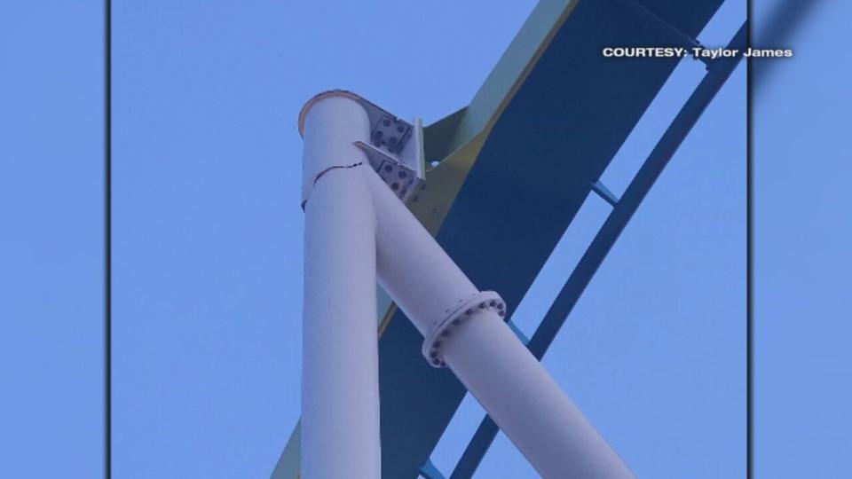 On June 30, a viewer sent in photos of a crack on the support beam of Carowinds' giga-coaster Fury 325. Channel 9 then reached out to the park, officials said safety is their top priority and rides are inspected daily.