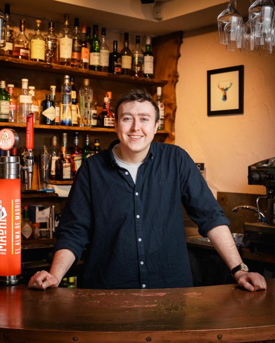 The Herald: Pictured: Rory Fox, owner of the Prancing Stag