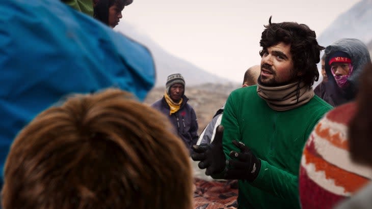 <span class="article__caption">Western hikers fight for survival in the new Netflix film. </span> (Photo: Courtesy Netflix)