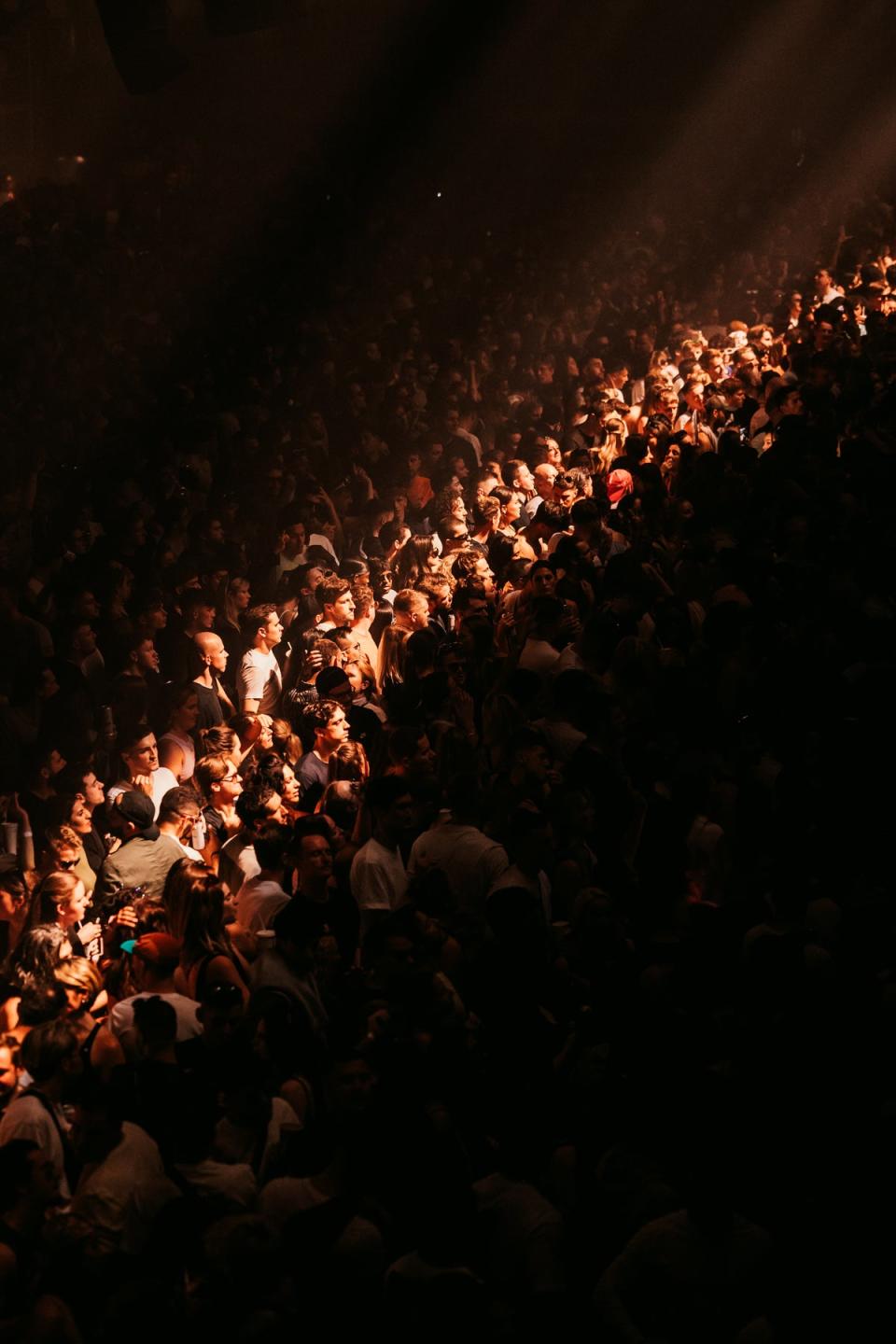 Crowds watch Gorgon City at the second show (Jake Davis)