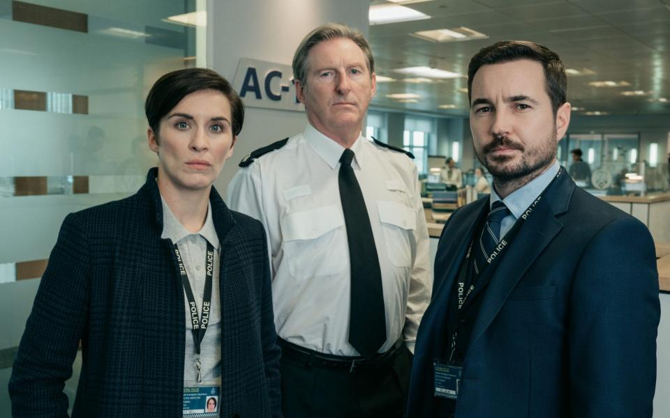 The sixth series of Line of Duty had just begun filming when the Covid-19 pandemic hit - BBC